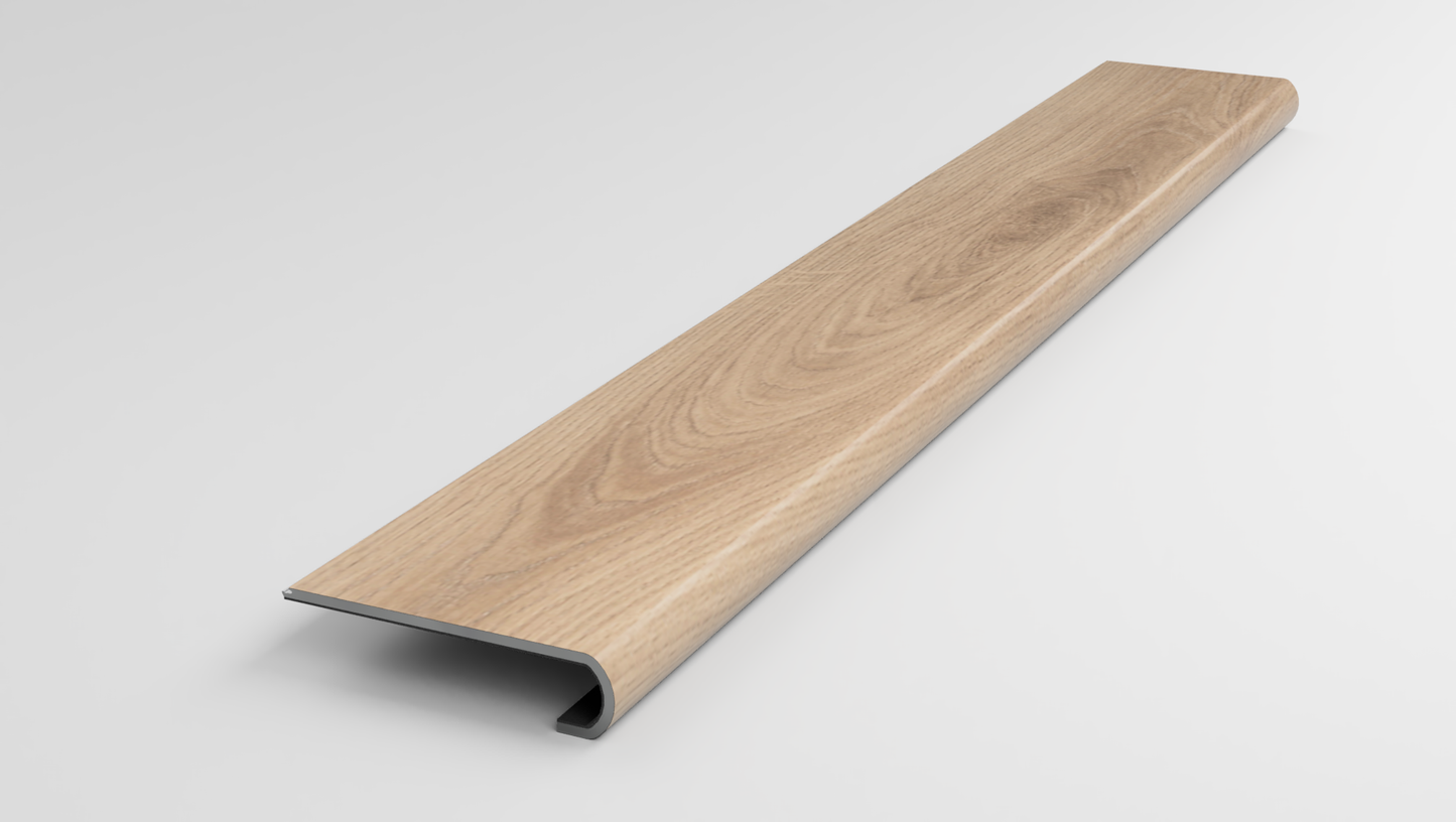 Floorte Classic | Pantheon HD Plus Natural Bevel | Ponder Stair Tread