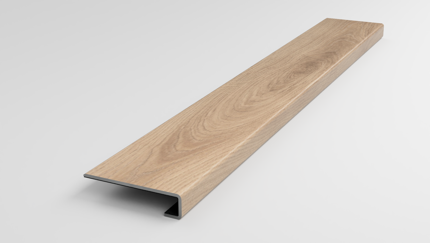 Floorte Classic | Pantheon HD Plus Natural Bevel | Ponder Stair Tread