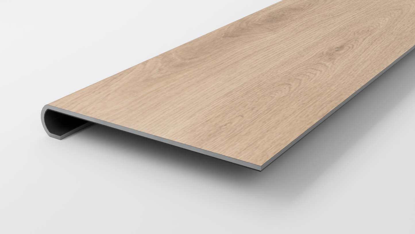 Floorte Classic | Pantheon HD Plus Natural Bevel | Ponder Stair Tread