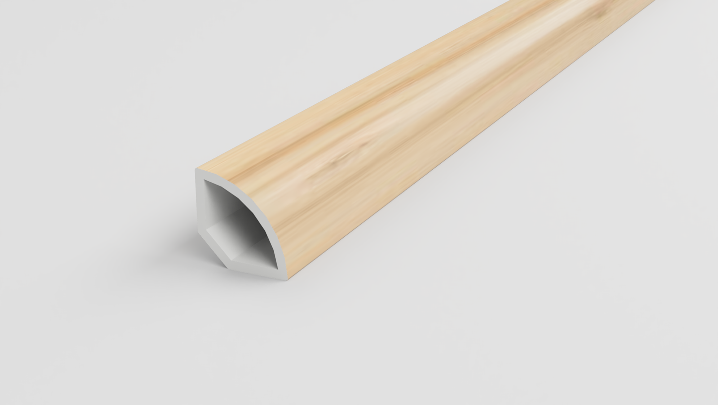 Hemlock Hickory Quarter Round