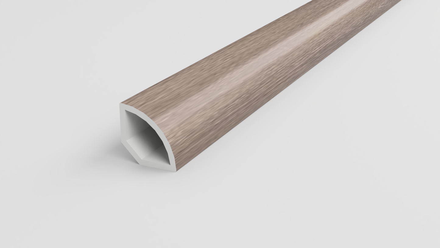 Lourdes Oak Gray Quarter Round