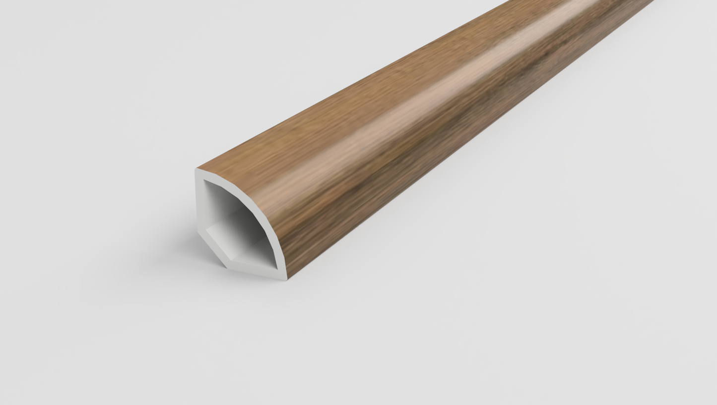 Mocha | Medium Espresso Brown Quarter Round