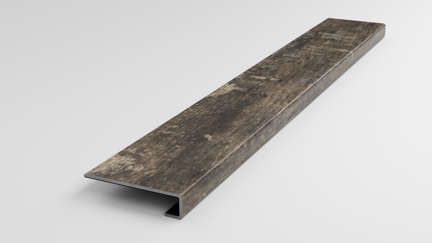 Van Gogh Reclaimed Redwood Stair Tread