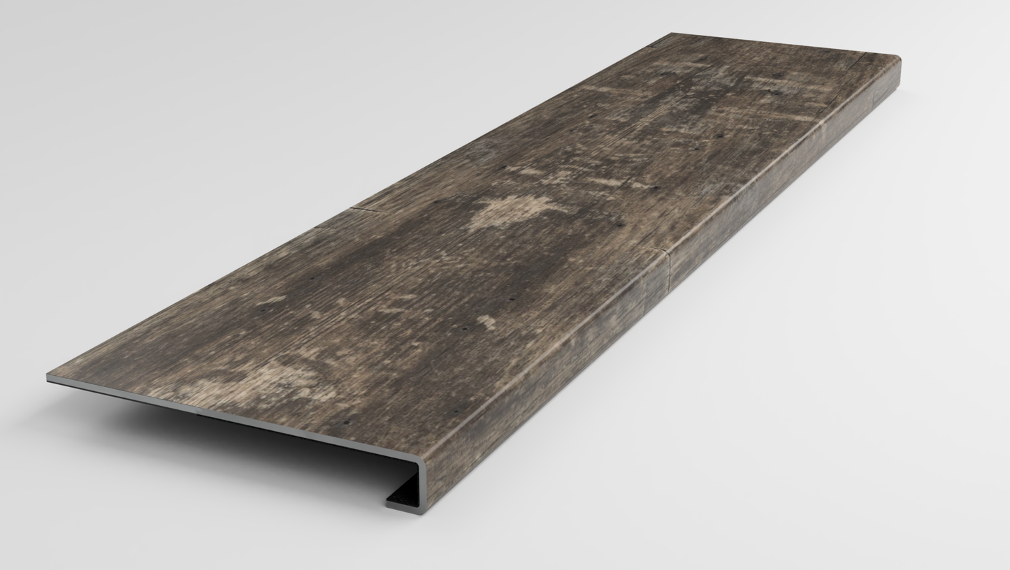 Van Gogh Reclaimed Redwood Stair Tread