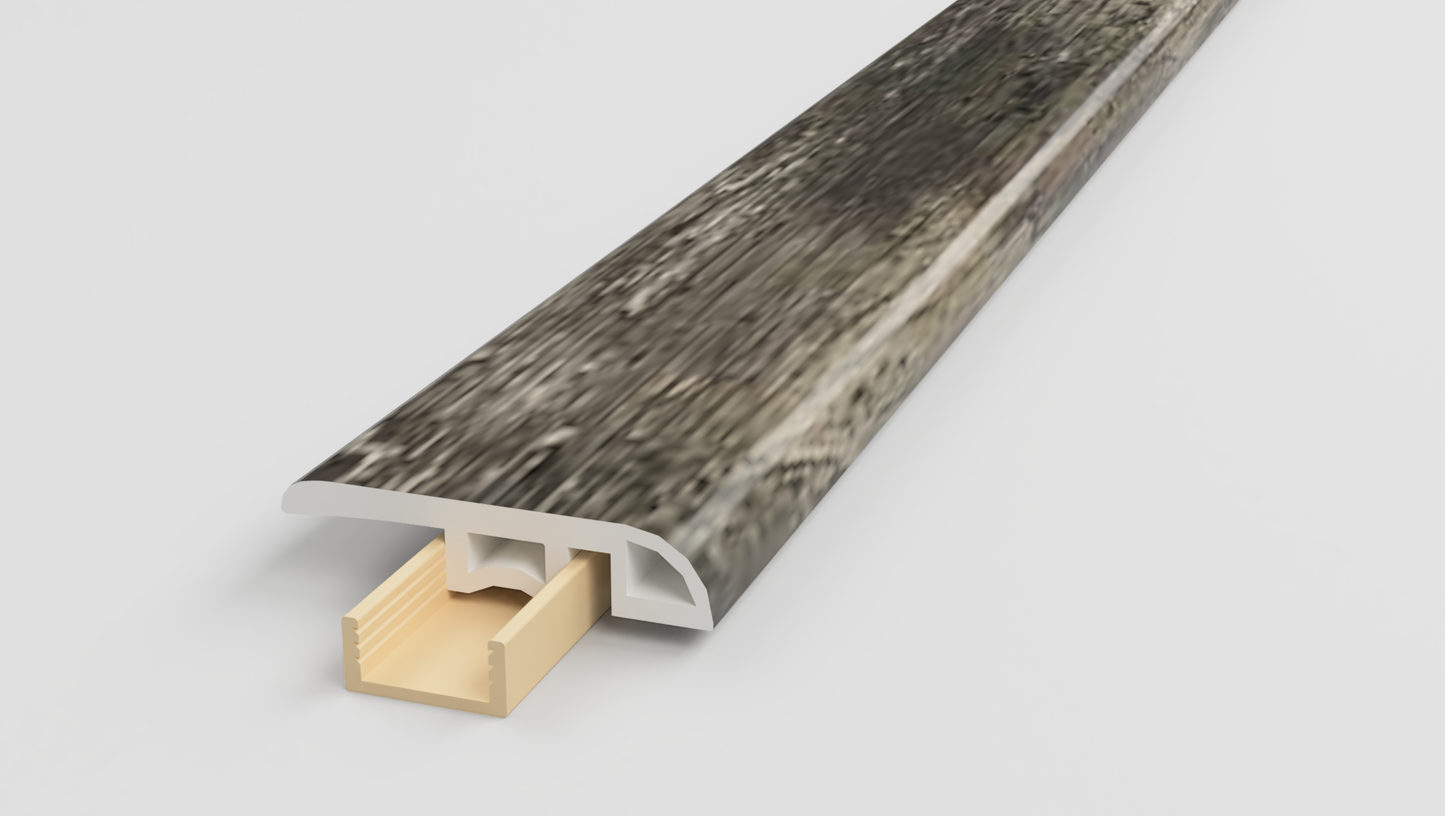 Restored Wood End Cap