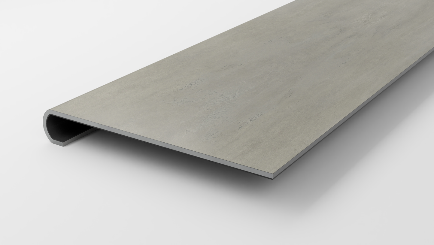 Bentwood Tile 5.0 | River Stone Stair Tread
