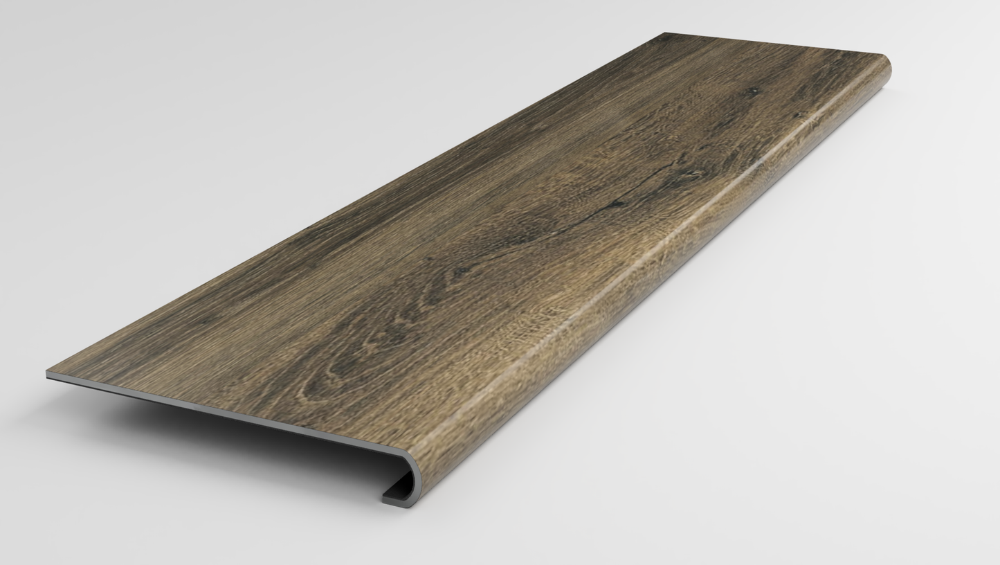 Triversa Prime | Rustic Oak Brown Glaze Stair Tread
