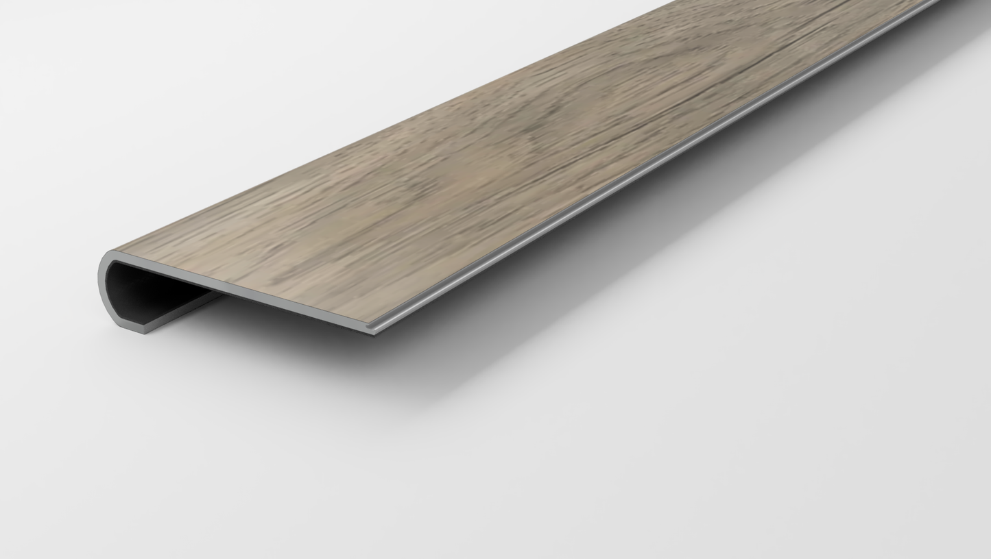 To Tich Street | Rustic Taupe Stair Tread