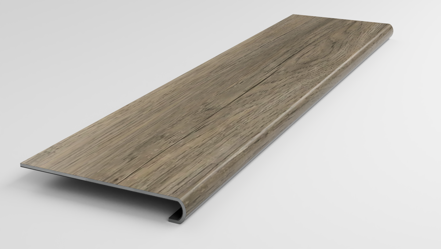 To Tich Street | Rustic Taupe Stair Tread