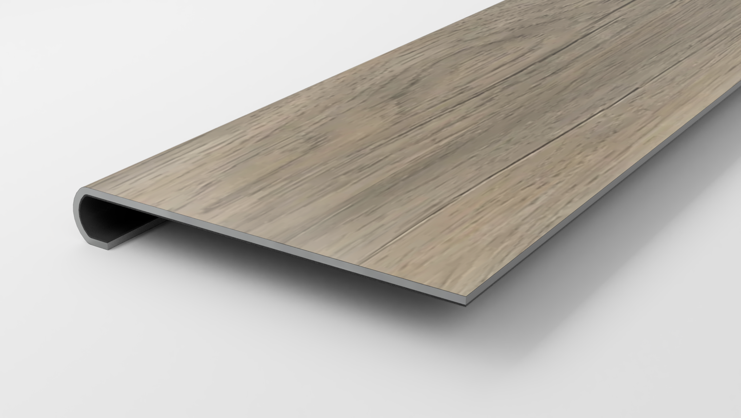 To Tich Street | Rustic Taupe Stair Tread