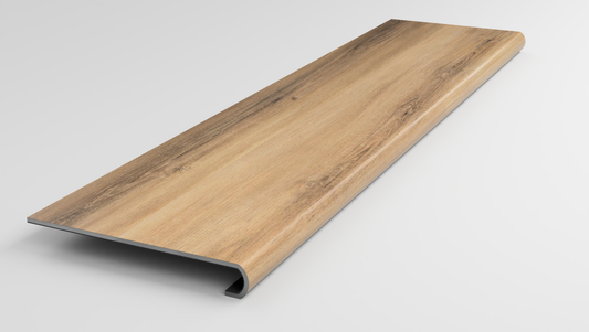 Enhanced 9 x 72 | Saffron Pecan Stair Tread