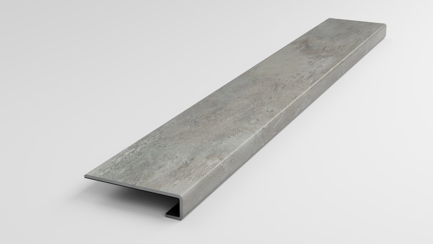 Savona Gray Stair Tread