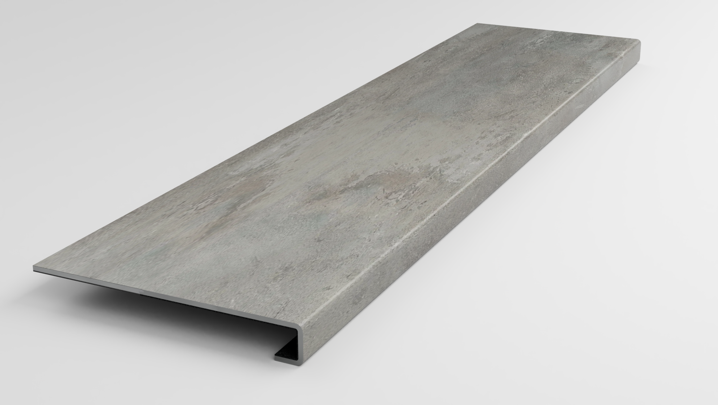 Savona Gray Stair Tread