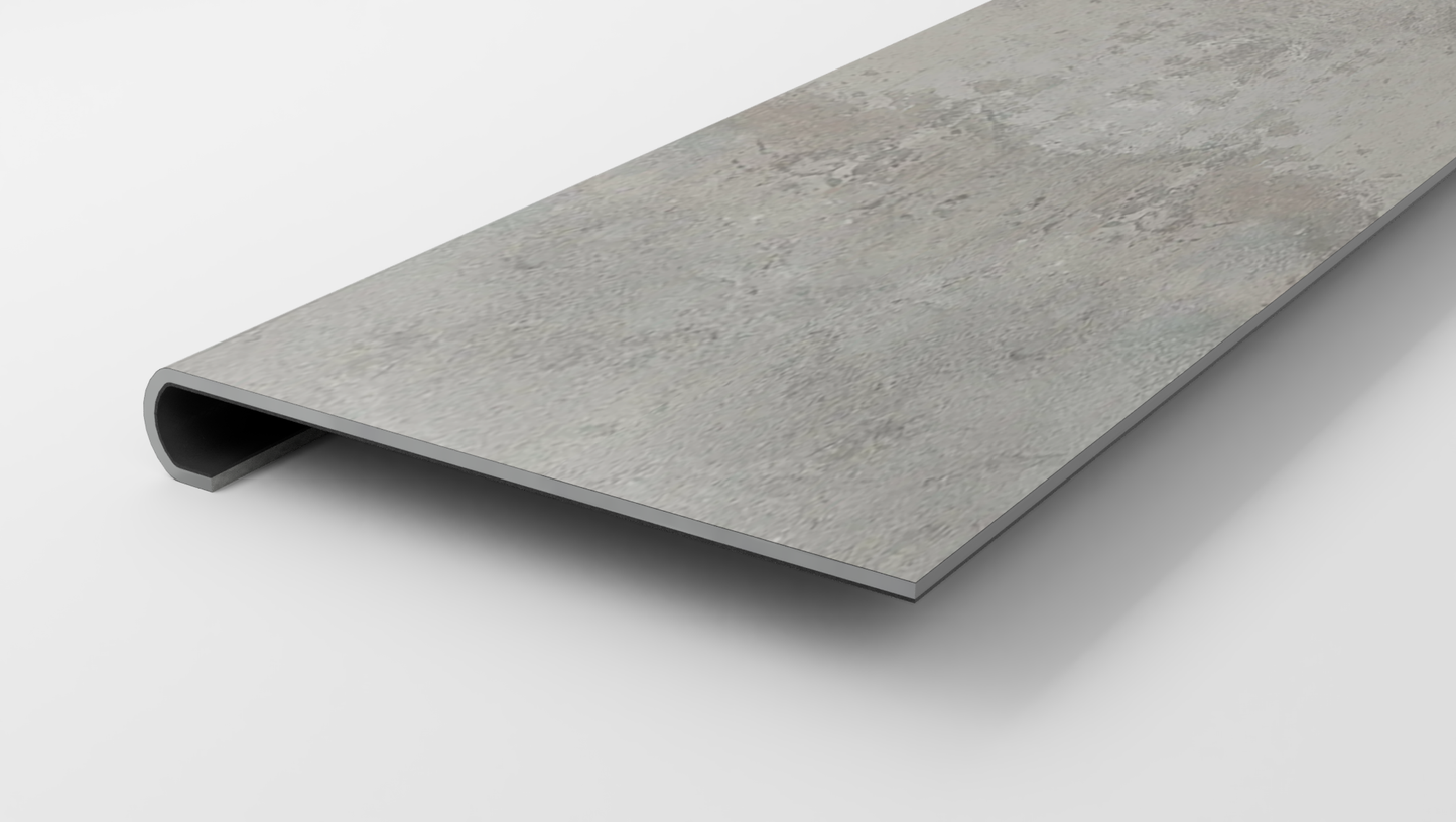 Savona Gray Stair Tread