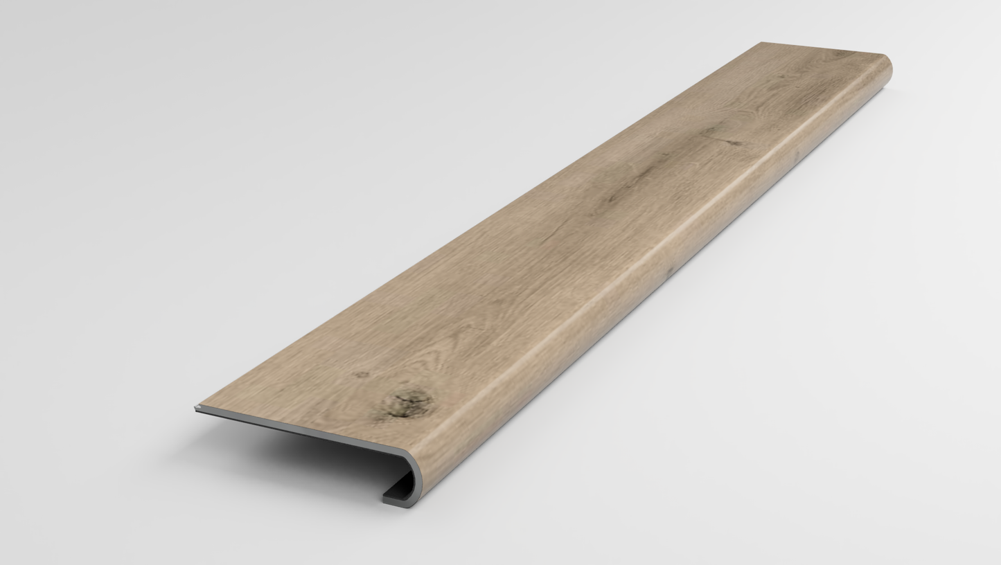 Retro Revival | Smoky Linen Oak Stair Tread