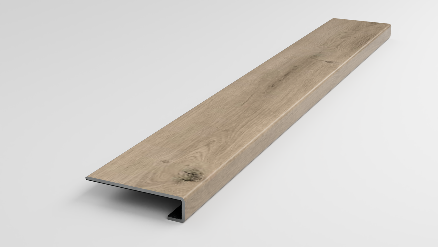 Retro Revival | Smoky Linen Oak Stair Tread