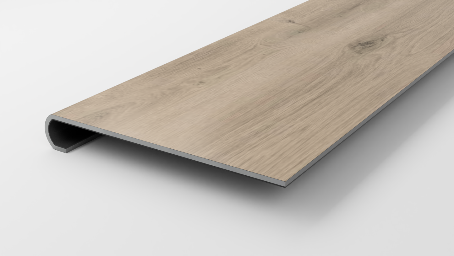 Retro Revival | Smoky Linen Oak Stair Tread
