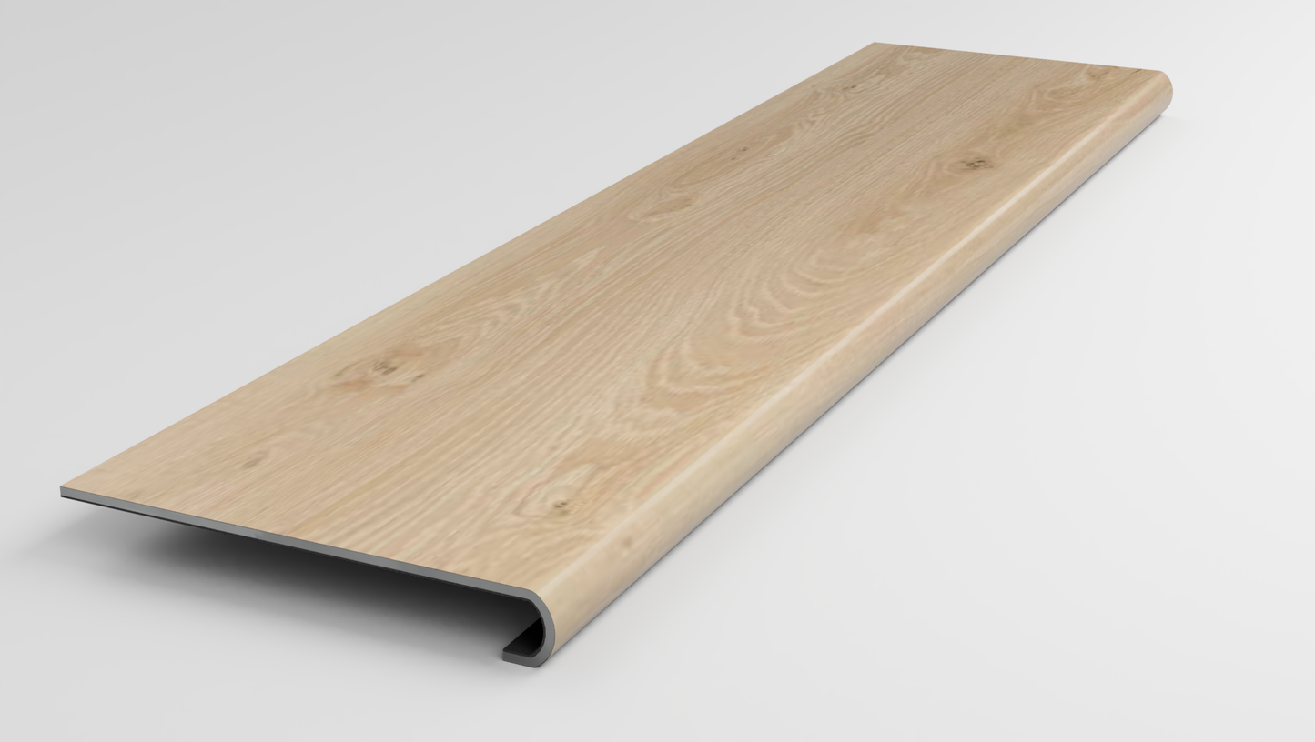 Retro Revival | Soft Taupe Oak Stair Tread