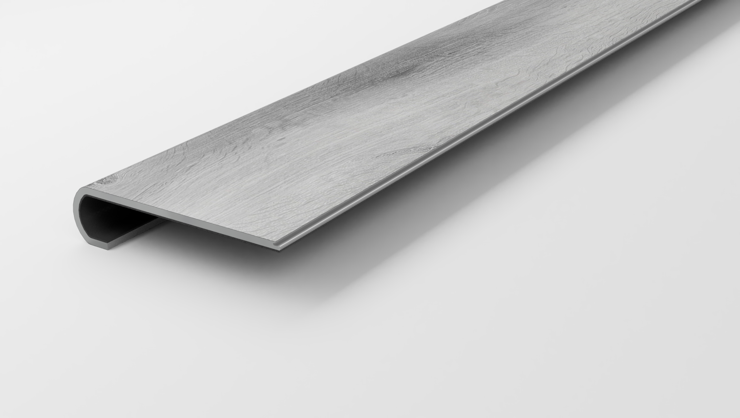 SPC Max | Glacier Point Collection | Super Grey Stair Tread