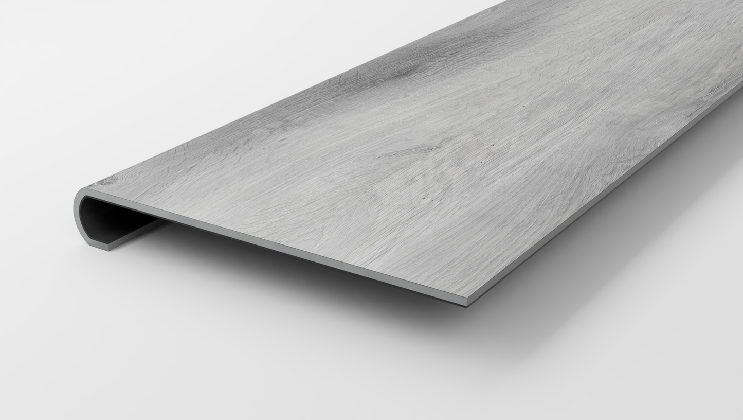 SPC Max | Glacier Point Collection | Super Grey Stair Tread