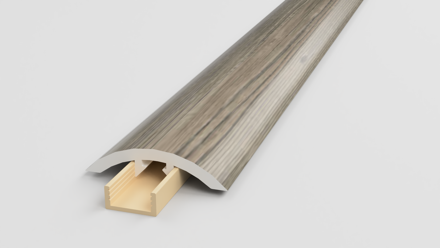 Ashen Oak Gray T Molding