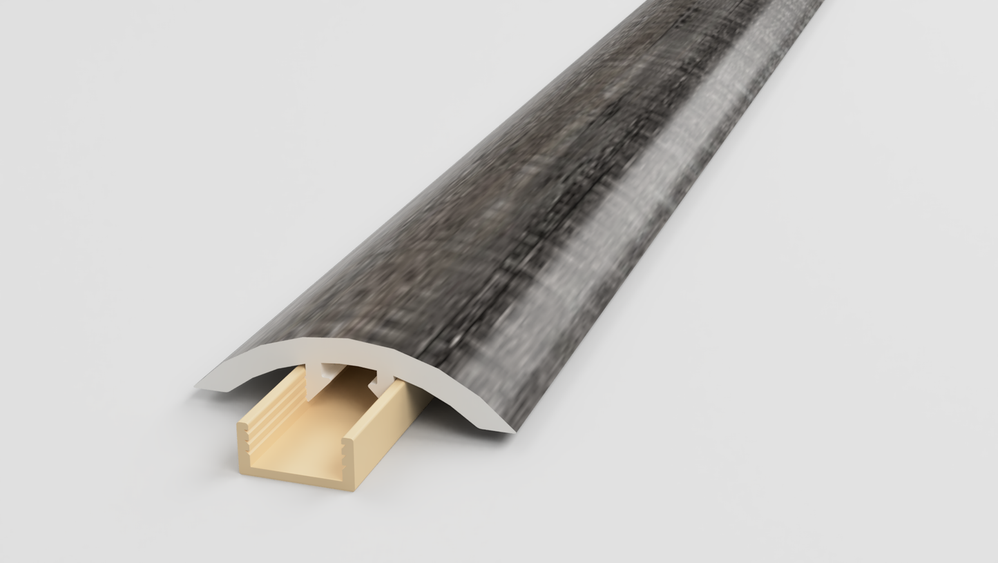 Forged Oak Gray T Molding