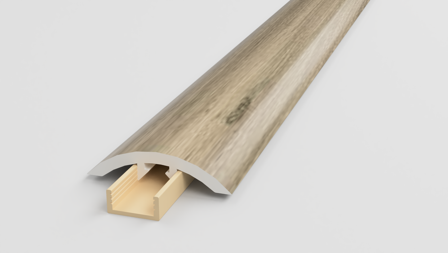 Hartsville Oak Gray T Molding