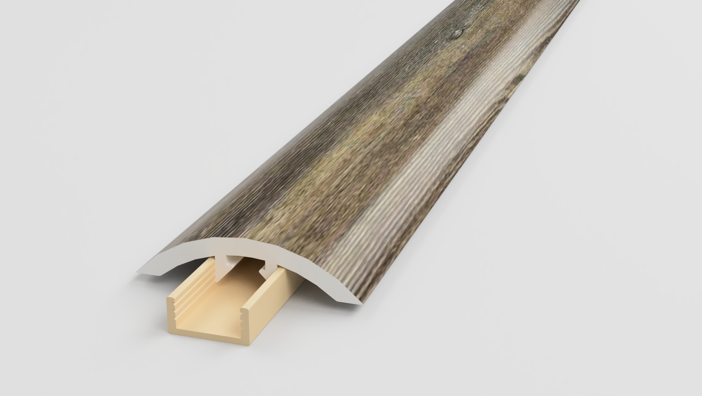 Impact Plus | Tattered Barnboard T Molding
