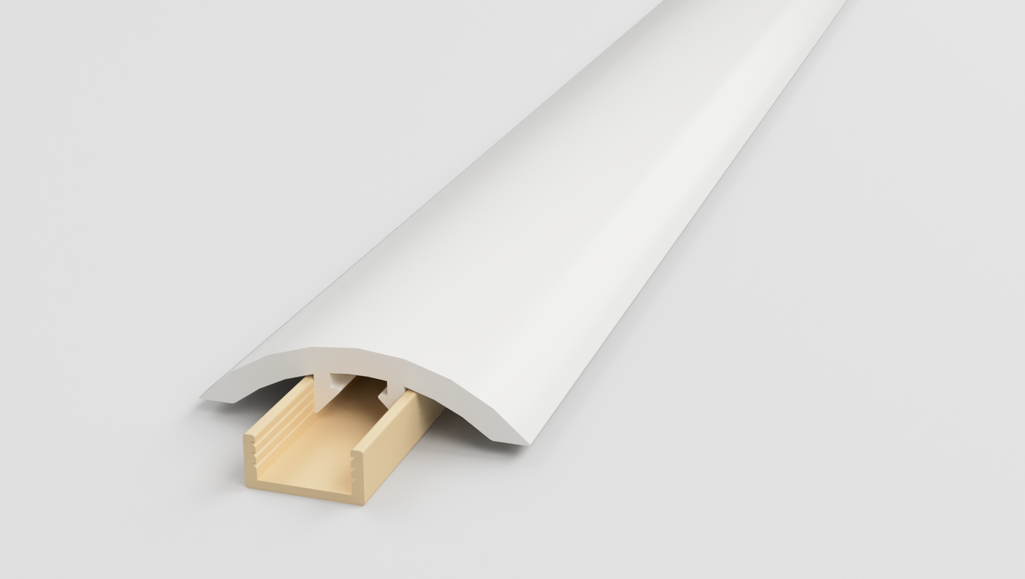 Piano White T Molding