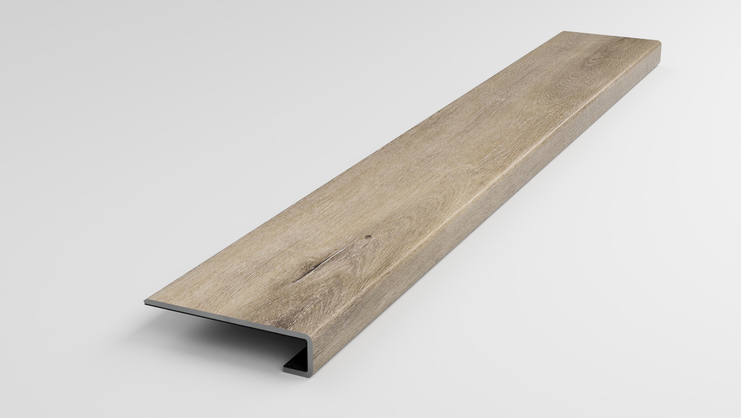 Timber Saddle Stair Tread