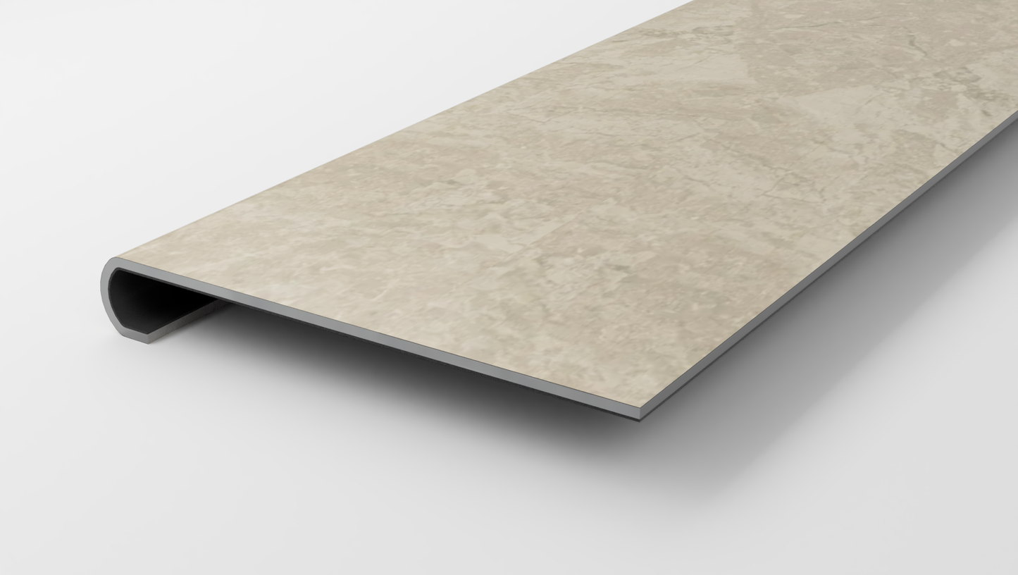 Korlok Select | Tortora Breccia Marble Stair Tread