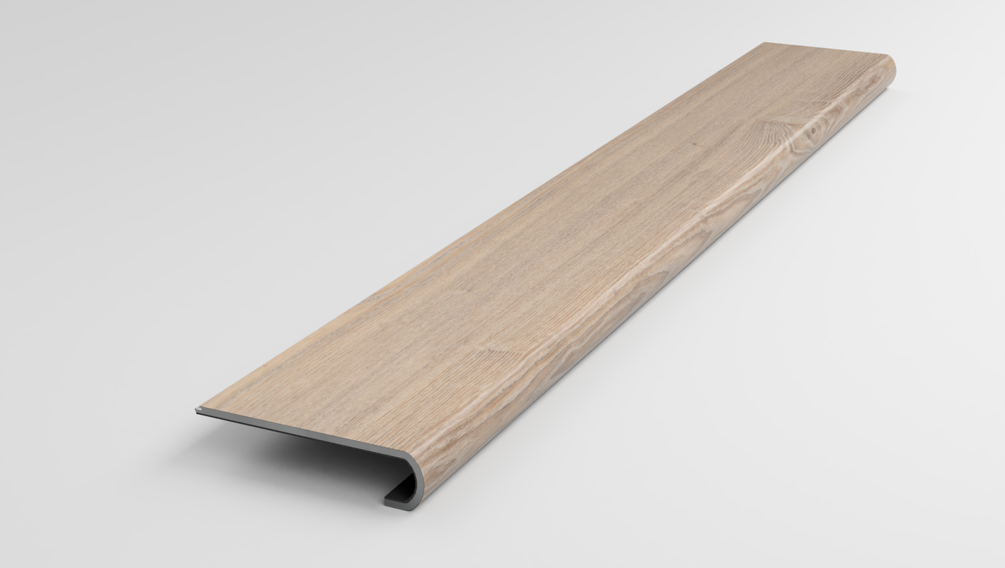 Vintage Taupe Ash Stair Tread