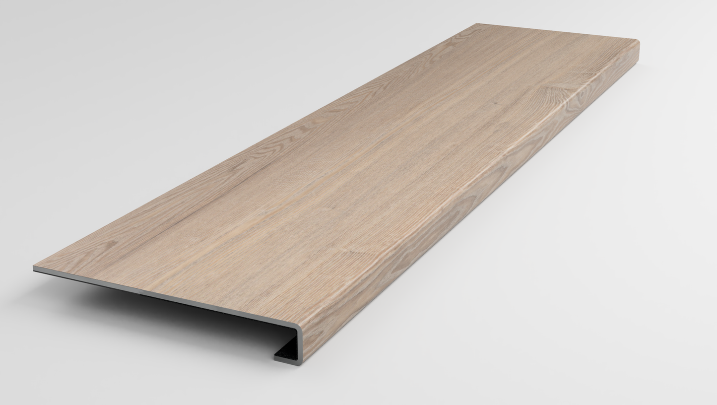Vintage Taupe Ash Stair Tread