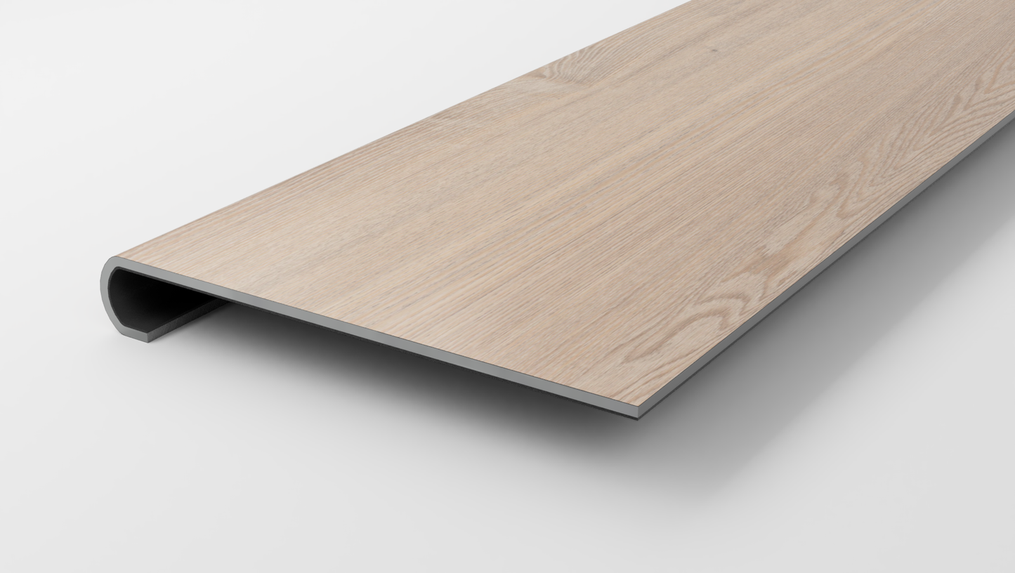 Vintage Taupe Ash Stair Tread