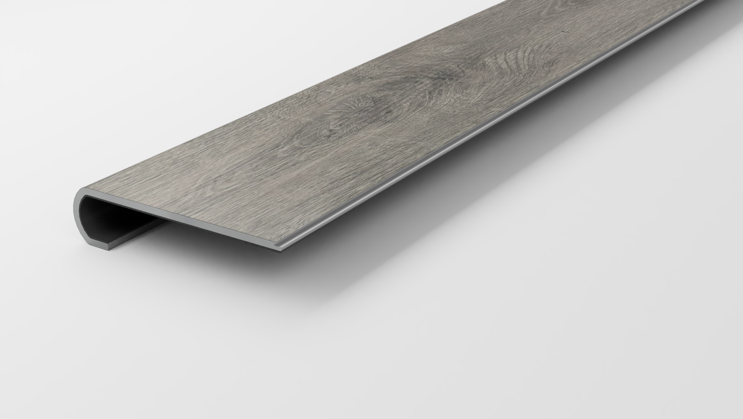 Everlife | Prescott | Walnut Waves Stair Tread