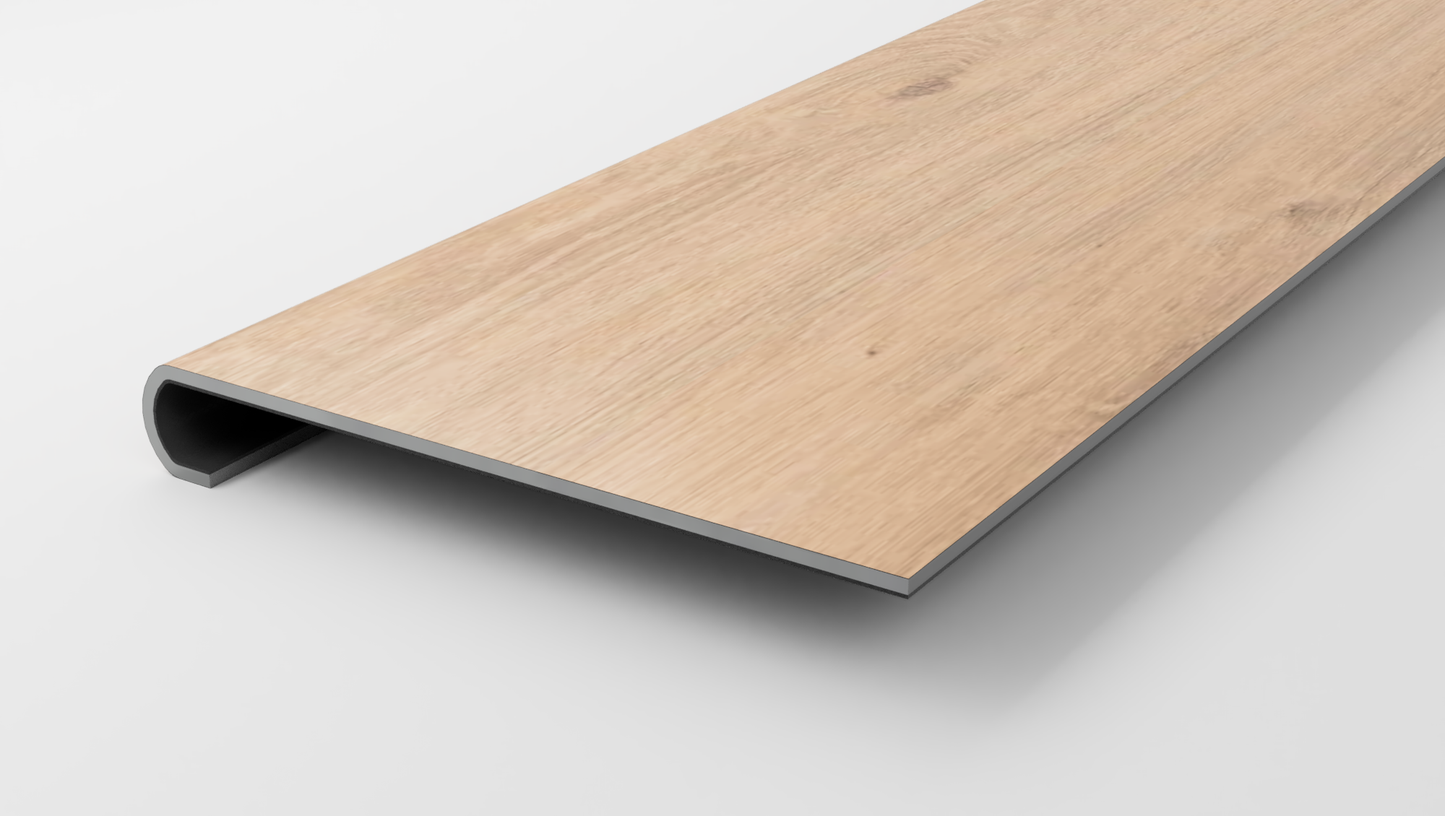 Floorte Classic | Ascent Natural Bevel | Wander Stair Tread