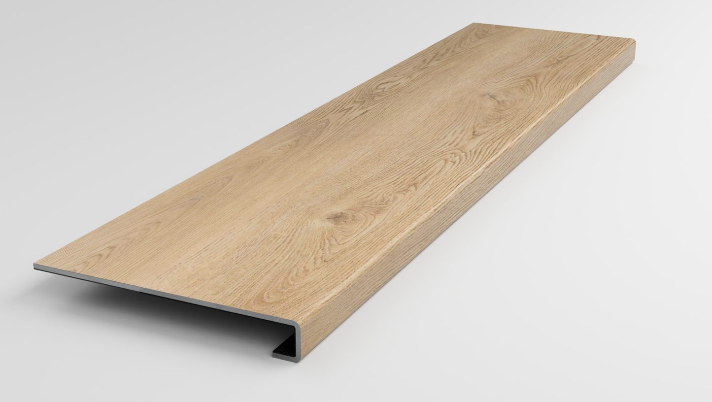 Premium 3/4" | Warm Sand Oak Stair Tread