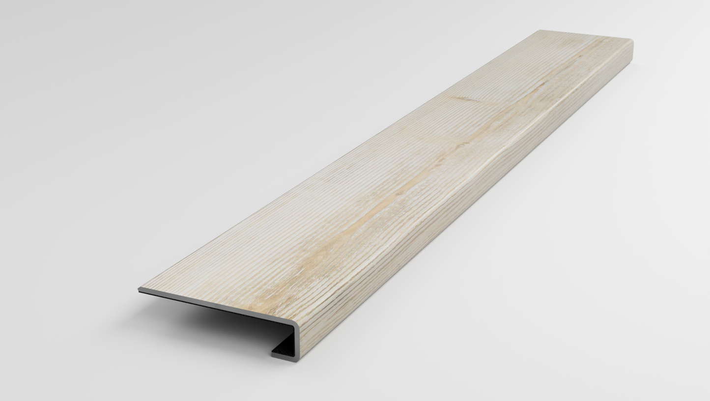 Premium 7 x 60 | Washed Pine Stair Tread