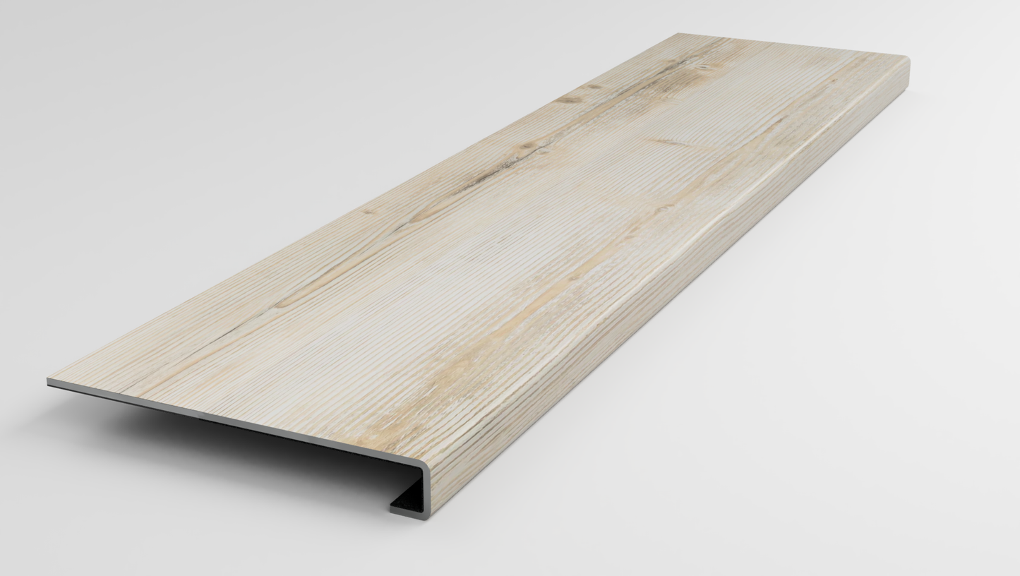 Premium 7 x 60 | Washed Pine Stair Tread