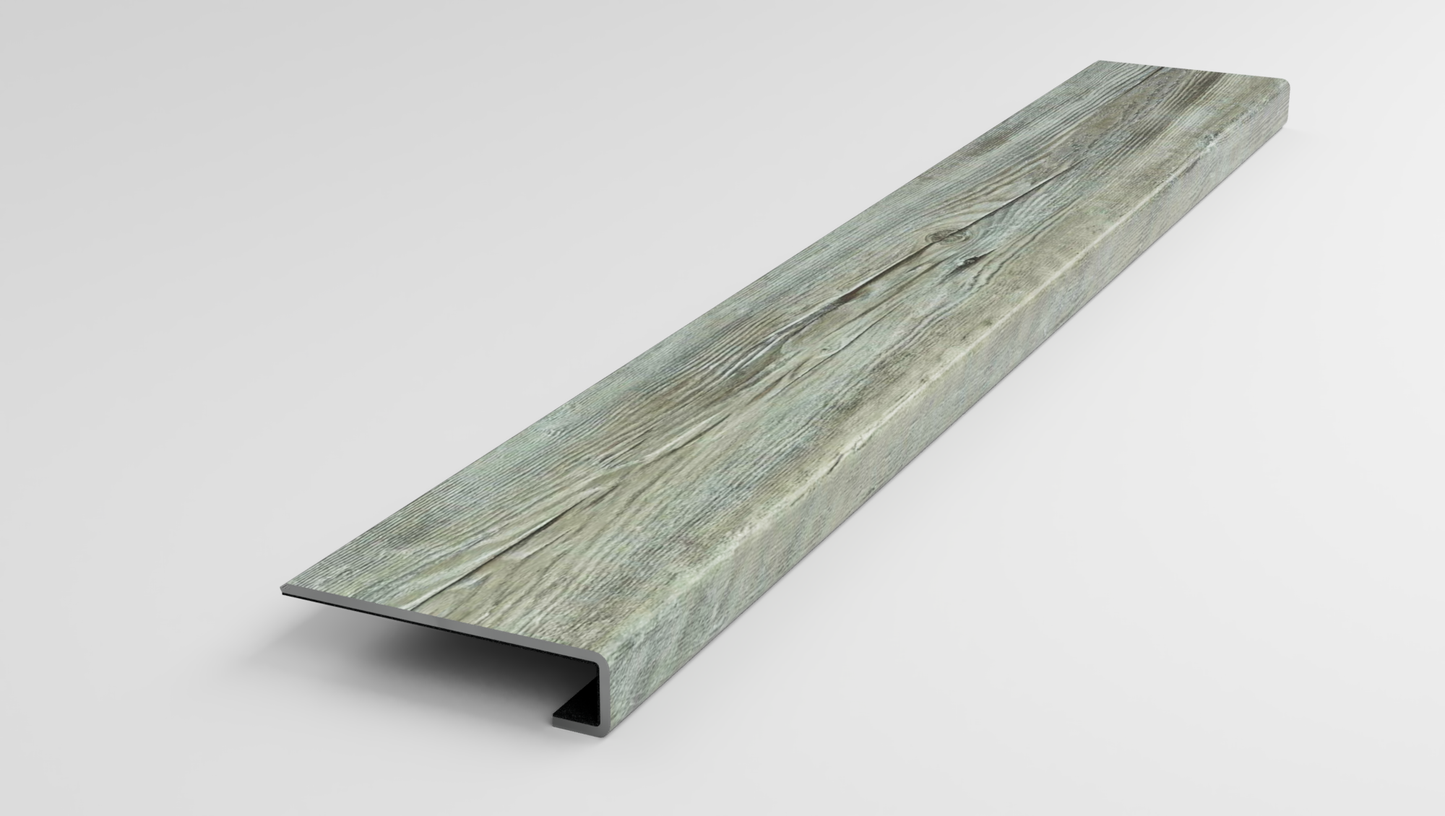 Impact Plus | Weathered Barnboard Stair Tread