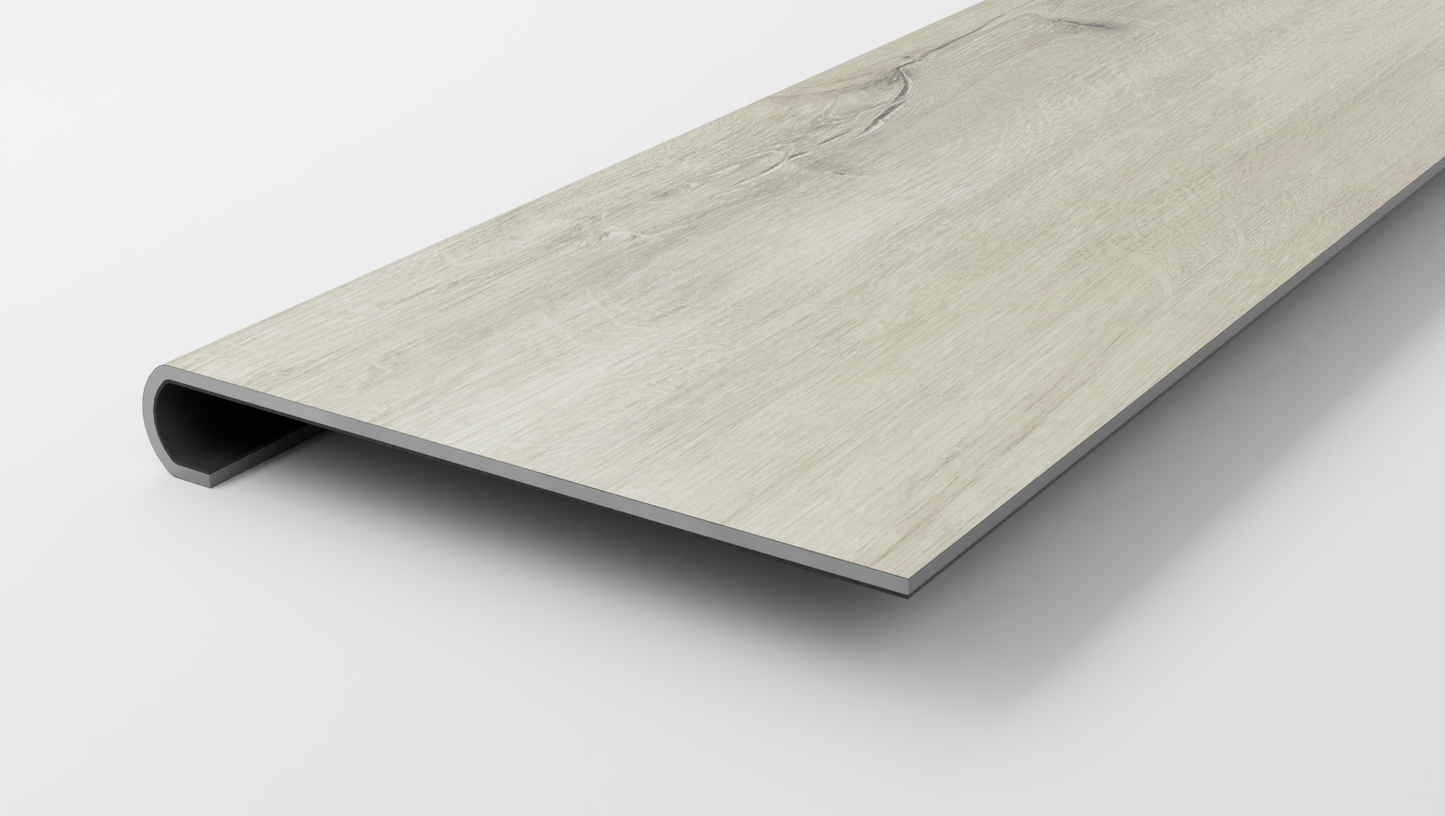 Everlife | XL Ashton | York Gray Stair Tread