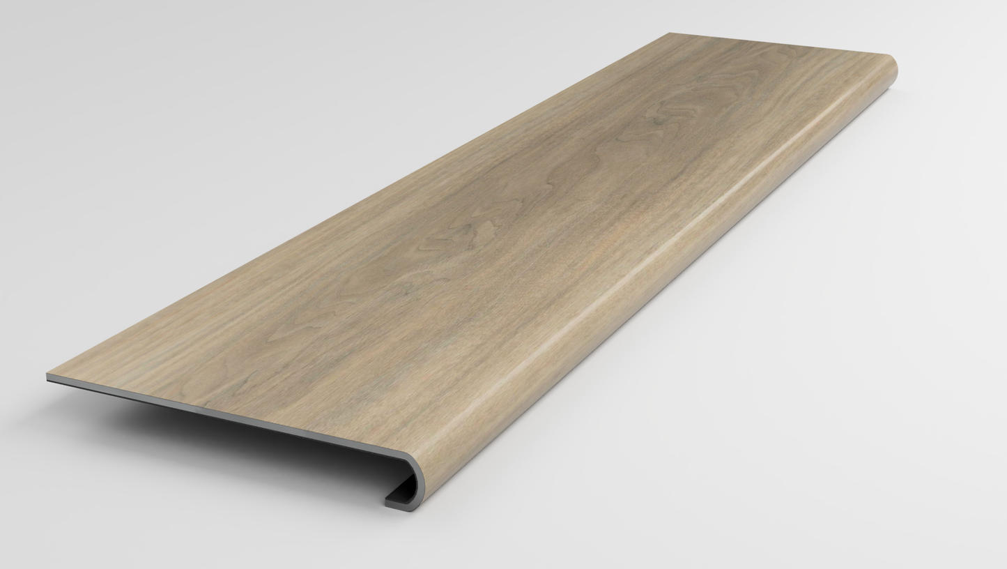 Yorktown Walnut Brown Stair Tread