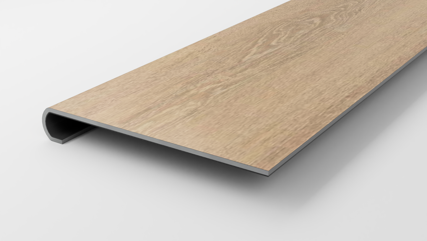 Premium 7 x 60 Integrated Bevel | Zawn Oak Stair Tread